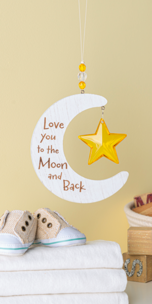 Love You to the Moon Ornament