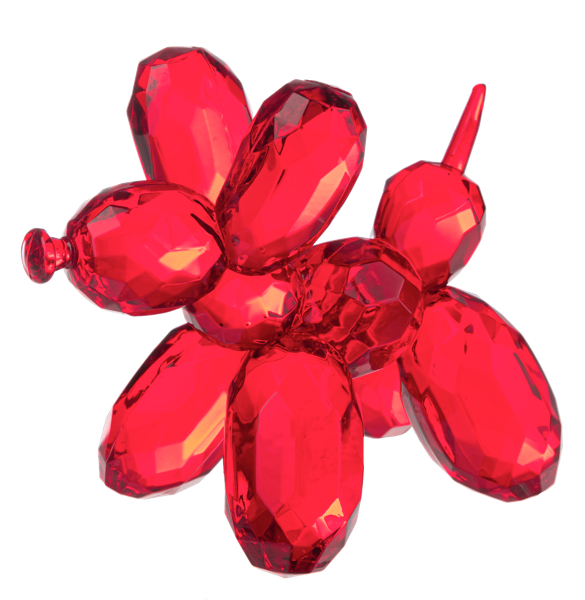 Acrylic Balloon Dog Figurines