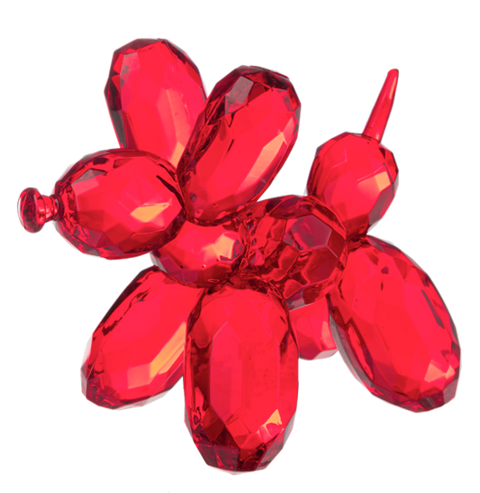 Acrylic Balloon Dog Figurines