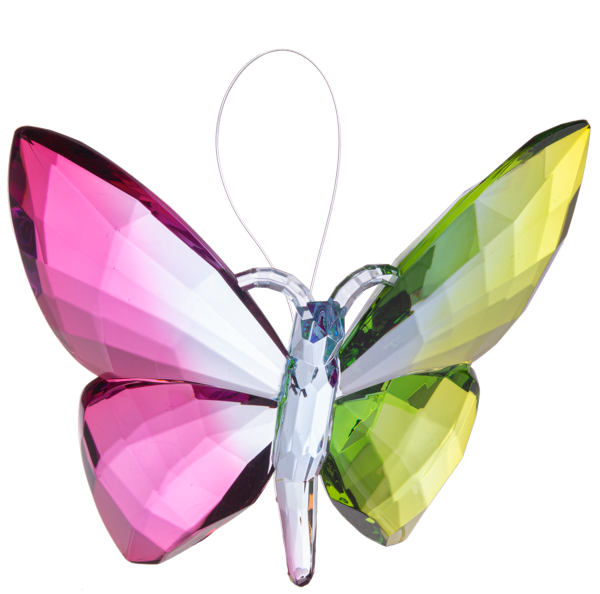Colorful Acrylic Hanging Butterflies