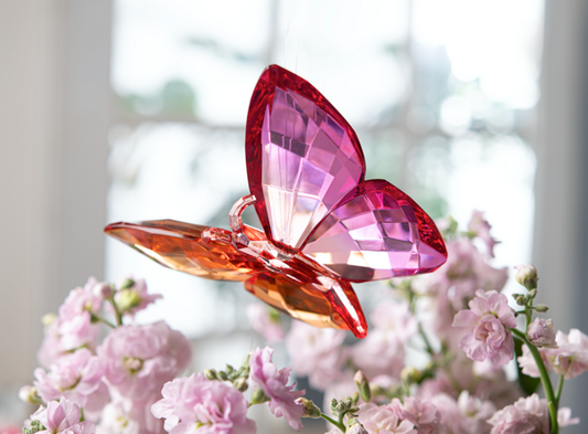 Colorful Acrylic Hanging Butterflies