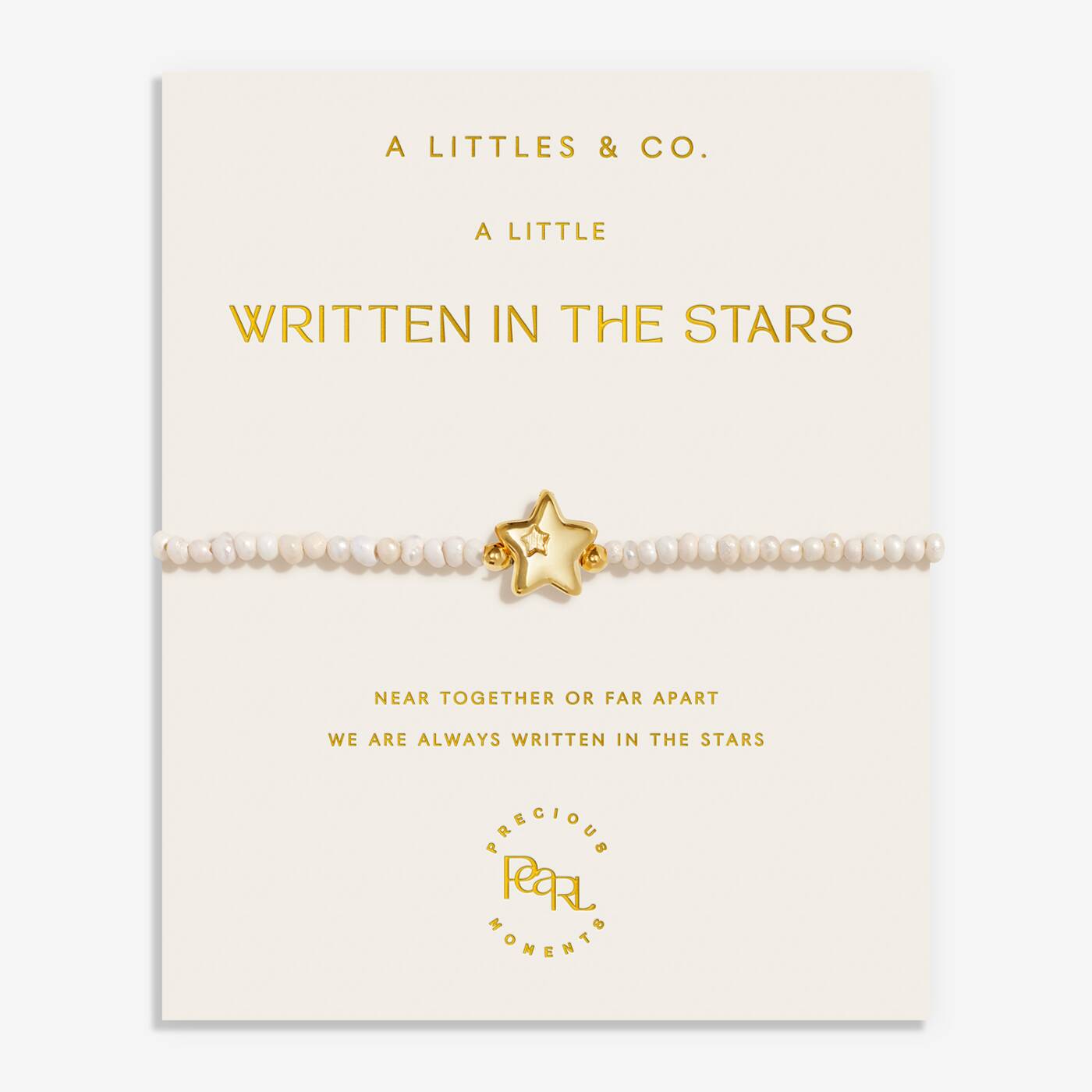 Precious Moments Bracelet In Gold-Tone Plating- Written In The Stars