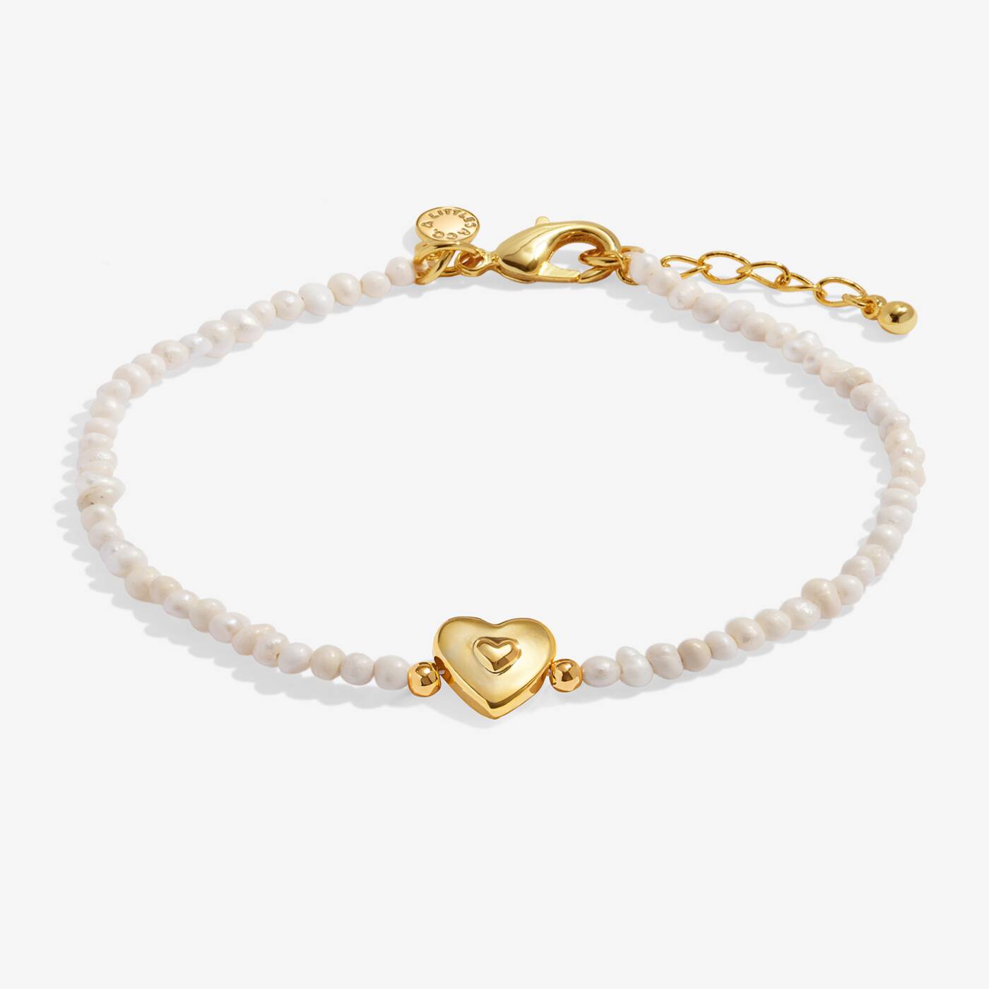 Precious Moments Bracelet In Gold-Tone Plating- The Love Of A Family Makes Life Beautiful