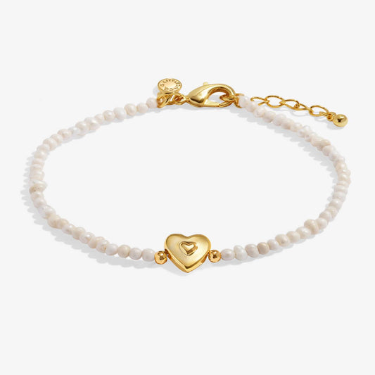 Precious Moments Bracelet In Gold-Tone Plating- The Love Of A Family Makes Life Beautiful