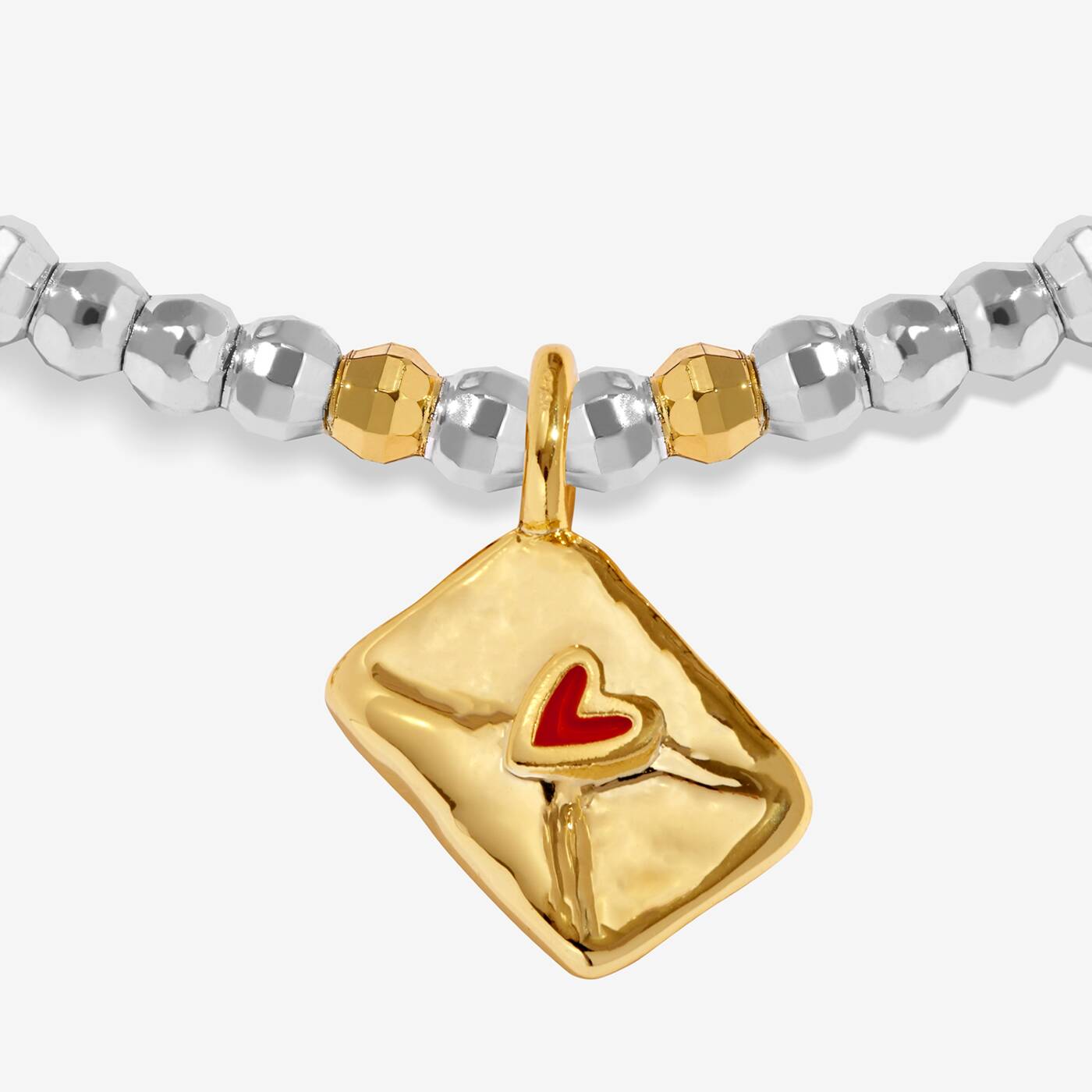 Little Stories Bracelet In Silver and Gold-Tone Plating- Sending Love Your Way