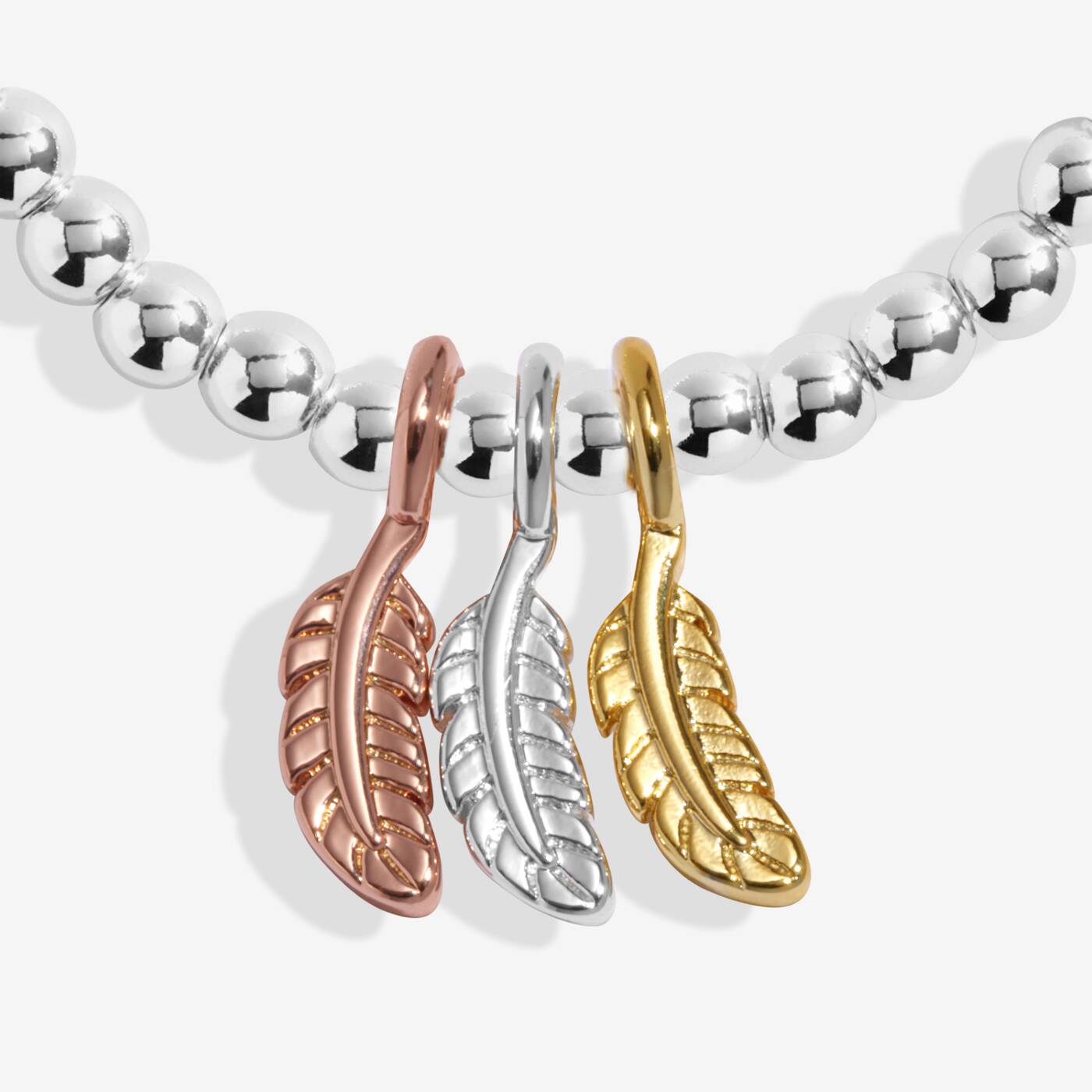 A Little Charmed Moments 'Feathers Appear When Loved Ones Are Near' Bracelet