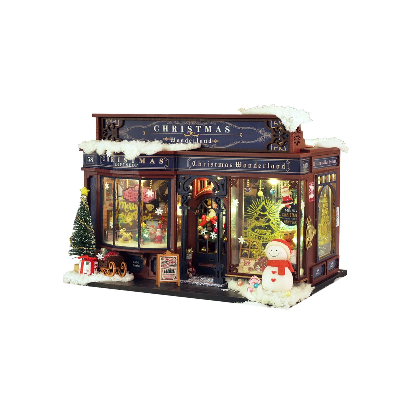 Christmas Wonderland DIY Miniature House
