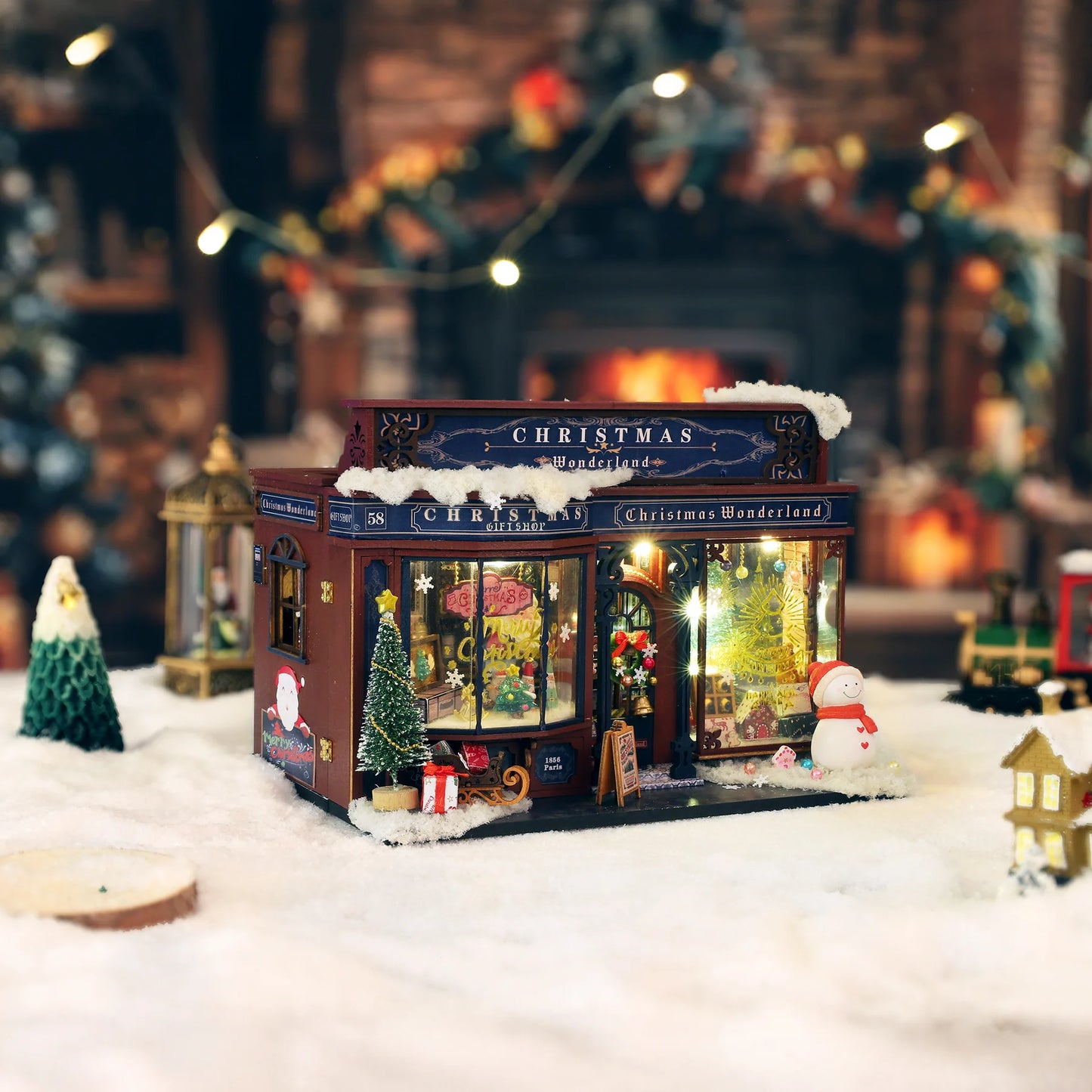 Christmas Wonderland DIY Miniature House