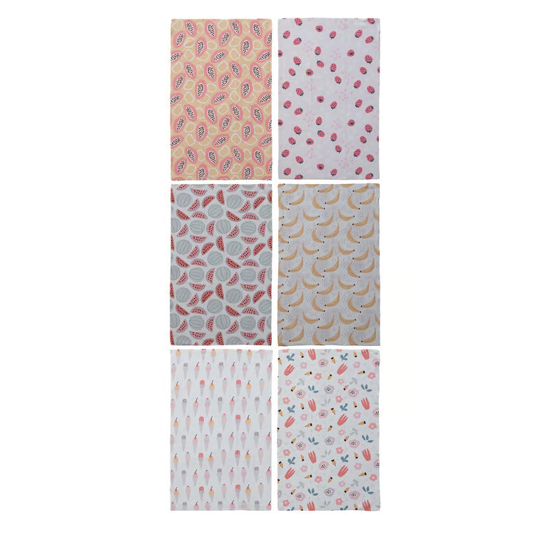 Hazel Mazel Printed Recycled Tea Towels