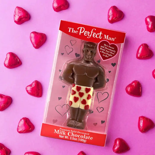 The Perfect Man Decorated Milk Chocolate