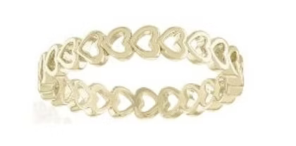 Layers Mix & Match Gold Rings- Size 9