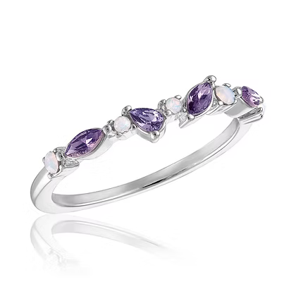Layers Mix & Match Silver Rings- Size 9