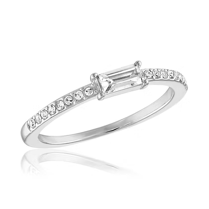 Layers Mix & Match Silver Rings- Size 9