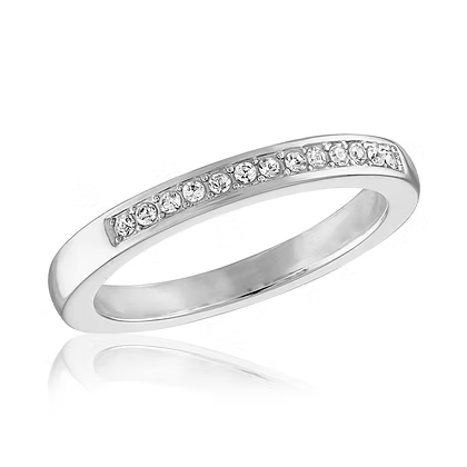 Layers Mix & Match Silver Rings- Size 9
