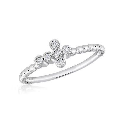 Layers Mix & Match Silver Rings- Size 9