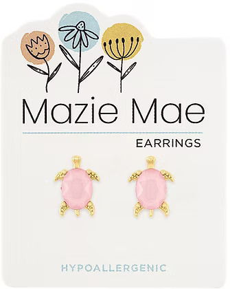Mazie Mae Hypoallergenic Gold Stud Earrings