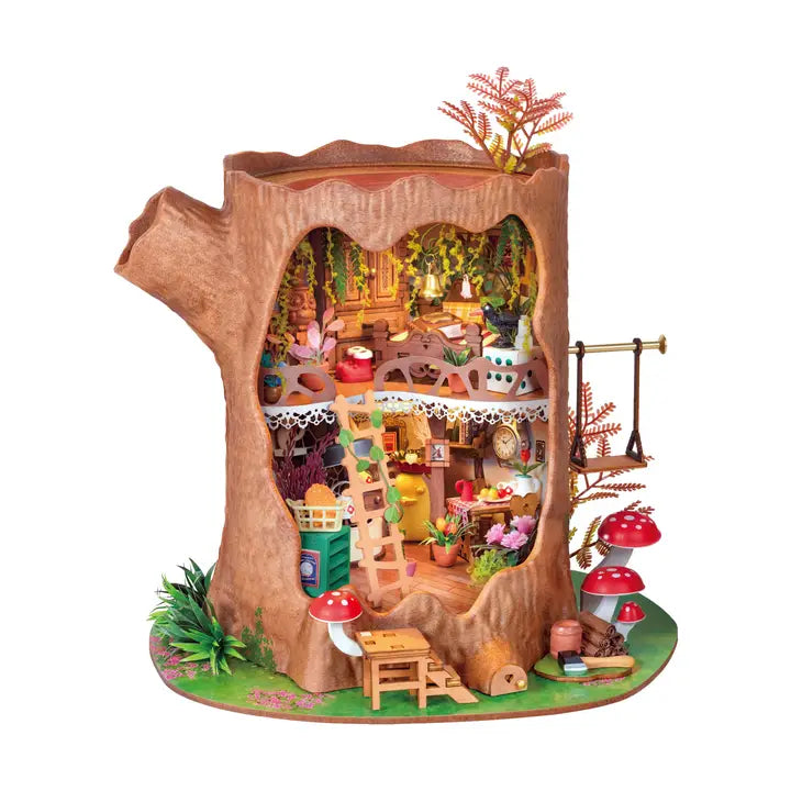 DIY Miniature House Kit: Fairytale Tree House