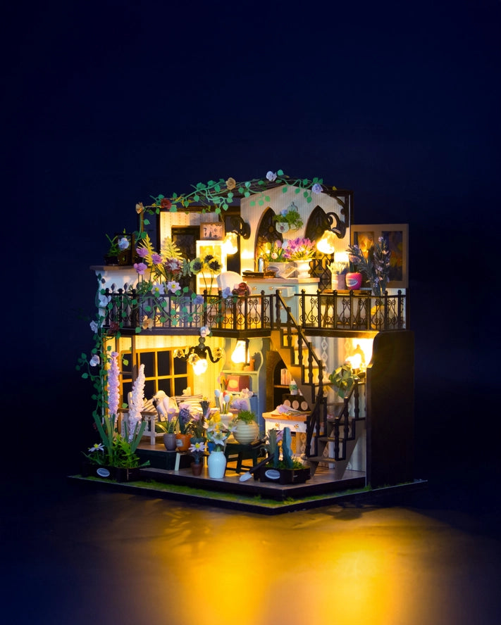 Diy Miniature House Kit: Garden Loft
