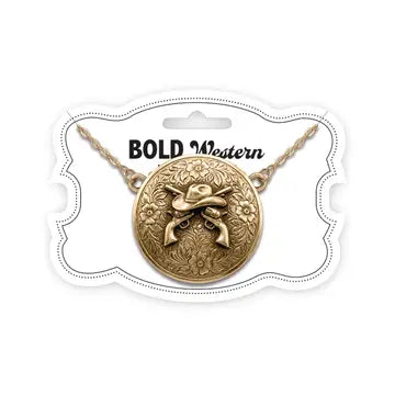 Bold Western Buckle Necklaces