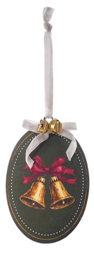 Oval Ornaments With Bells