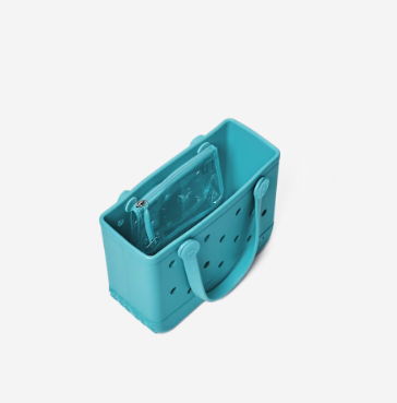 Bitty Bogg Bag- Turquoise & Caicos