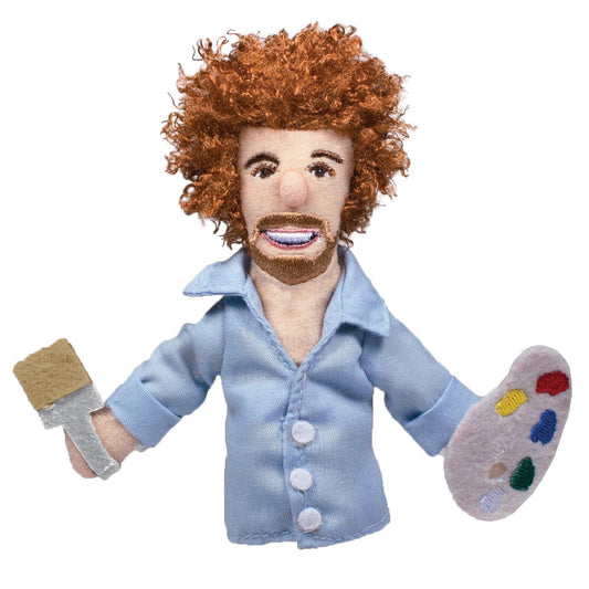 Bob Ross Magnetic Finger Puppet & Fridge Magnet