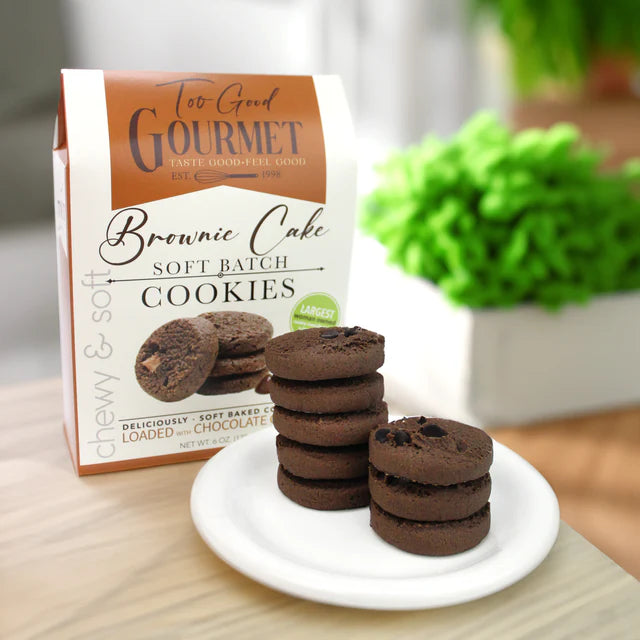 Too Good Gourmet Brownie Cake Soft Batch Batter Cookies
