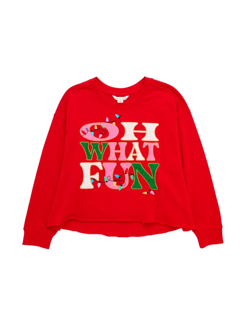 Shiraleah Oh What Fun Lounge Sweatshirt