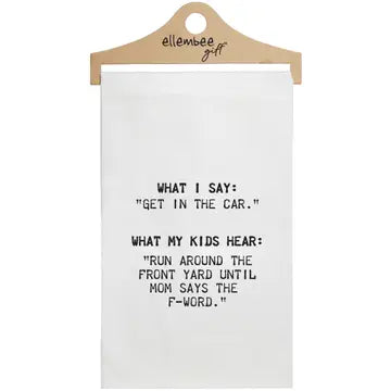 White Whitty Tea Towels