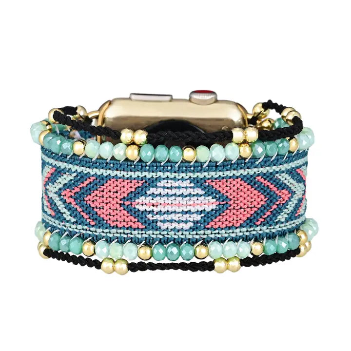 Oceanic Cobalt Stretch Apple Watch Strap