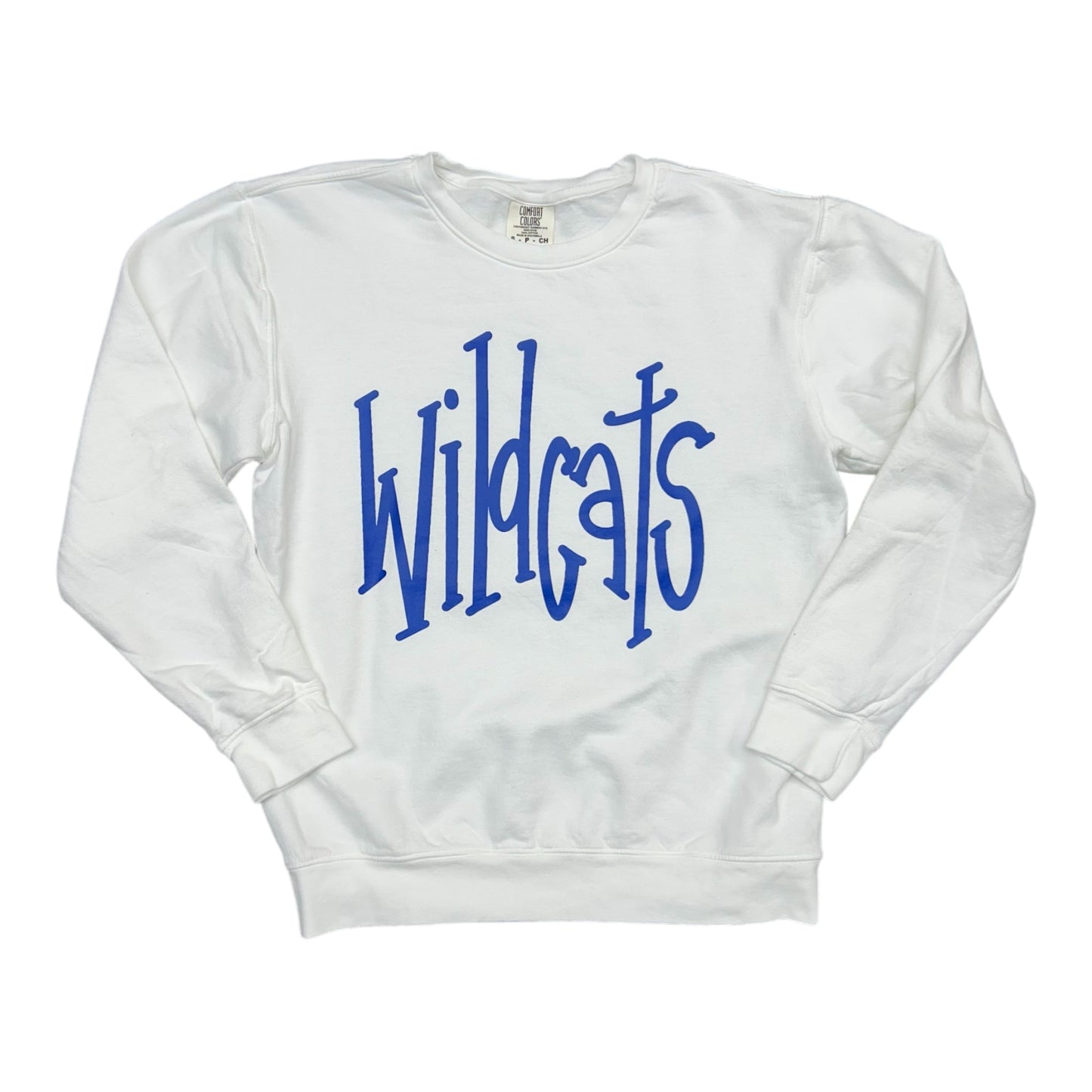 Wildcats White Crewneck Sweatshirt
