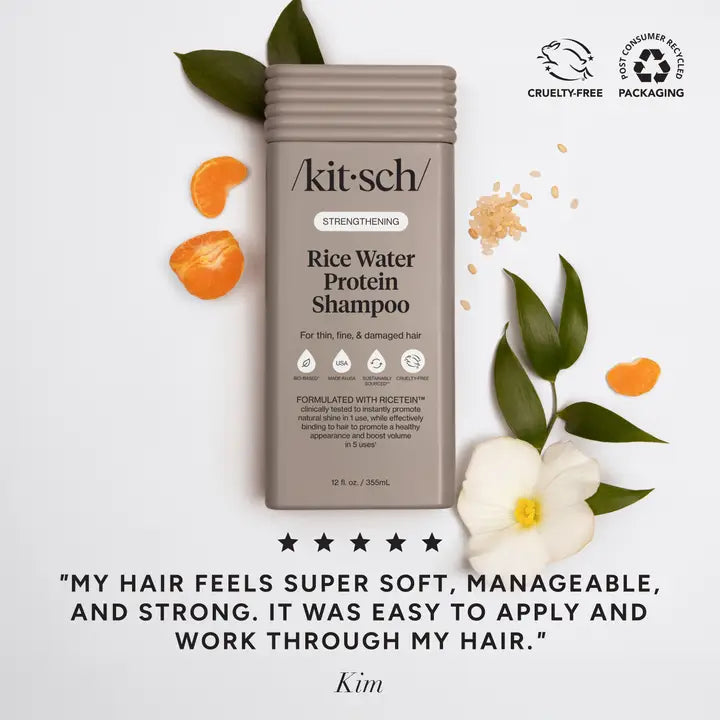Kitsch Strengthening Rice Water Shampoo & Conditioner