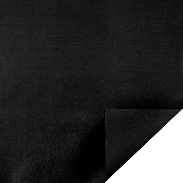 30" X 10' Black Chalkboard Wrapping Paper