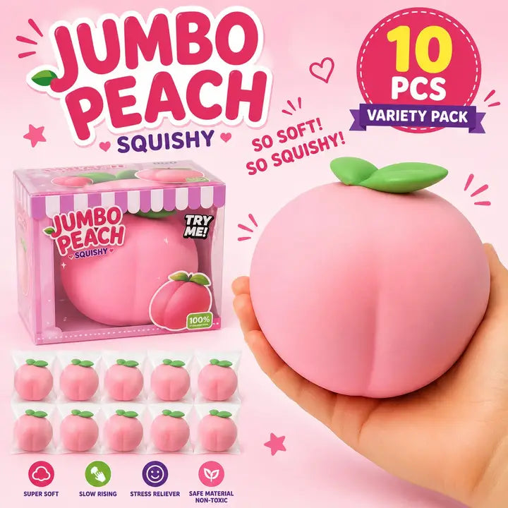 Jumbo Peach Squishy
