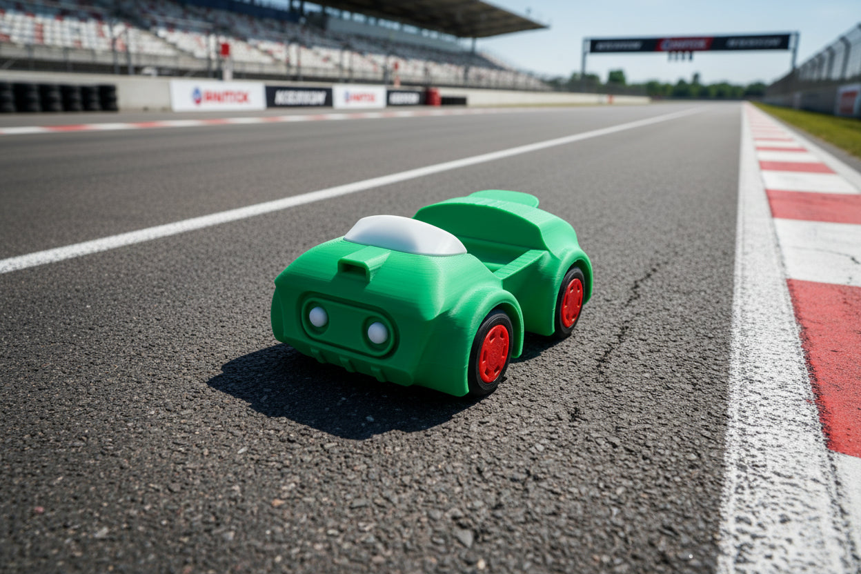 3D Printed Toy Racecar