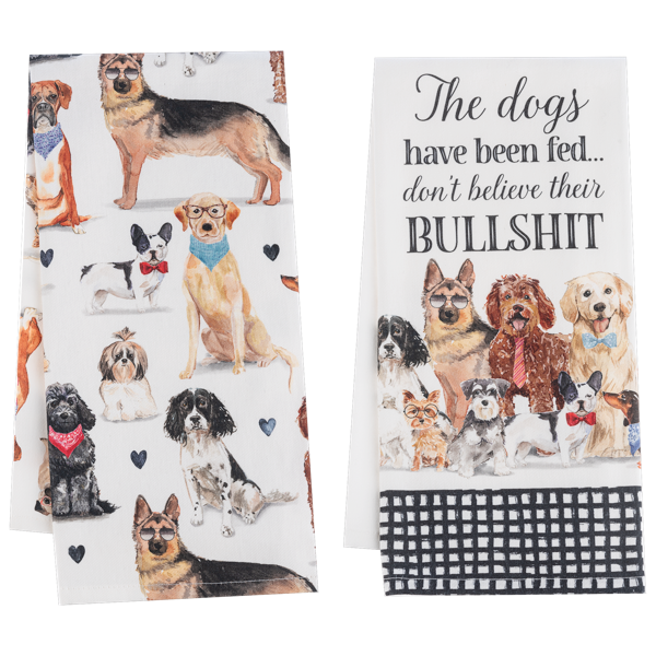 Dog Tea Towels