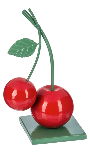 Metal Cherry Tabletop Decor