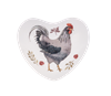 Watercolor Chicken Chime Heart