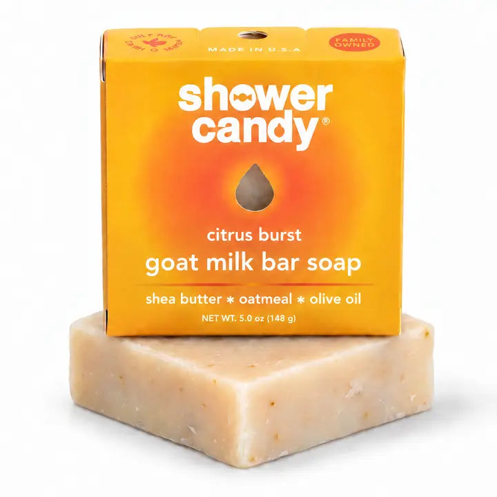 Shower Candy Citrus Burst Goat Milk Soap Bar