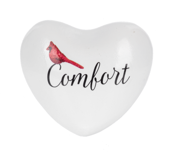 Cardinal with Text Chime Heart