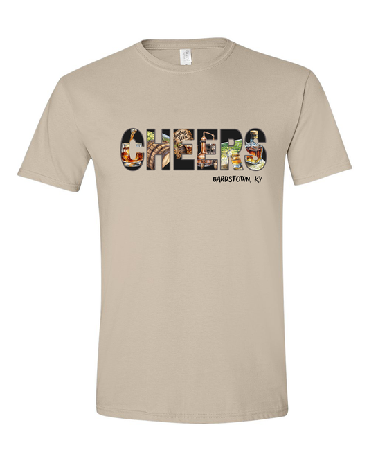 Cheers Exclusive Gildan Tan T-Shirt or Sweatshirt