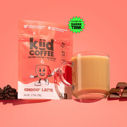 Kiid Coffee Superfood Latte For Kids- Choco' Latte