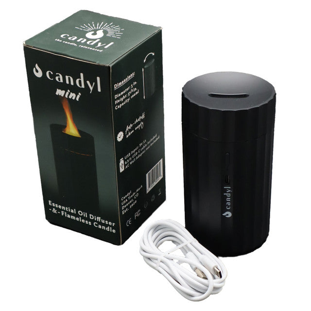 Candyl Mini Essential Oil Diffuser & Flameless Candle