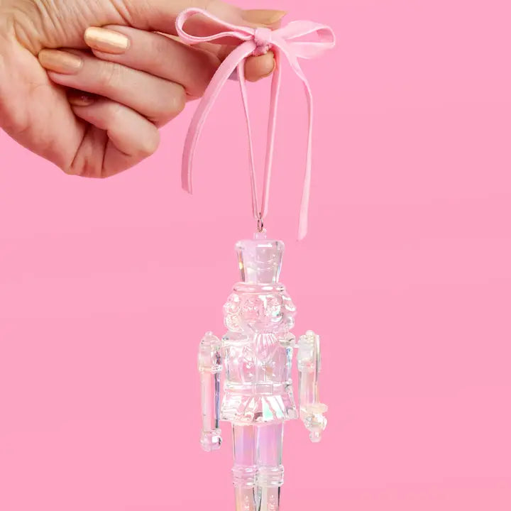 Iridescent Nutcracker Ornament