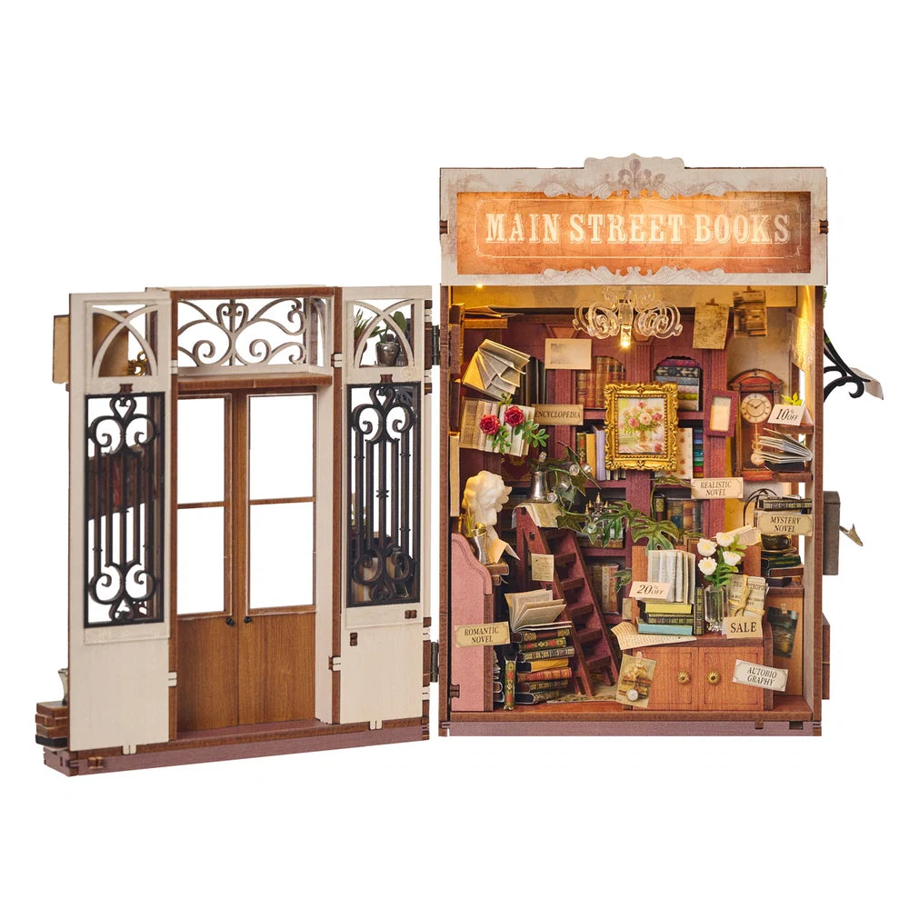 Main Street Books DIY Miniature Book Nook Kit