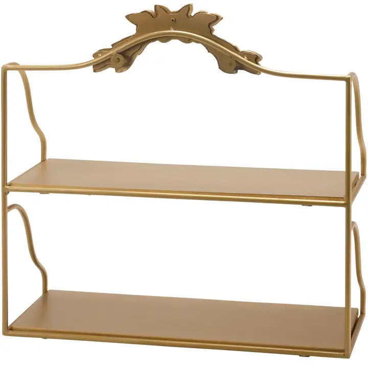 Gold Nouveau Shelf