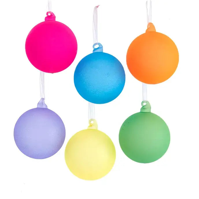 Glow in Dark Glass Ball Ornament