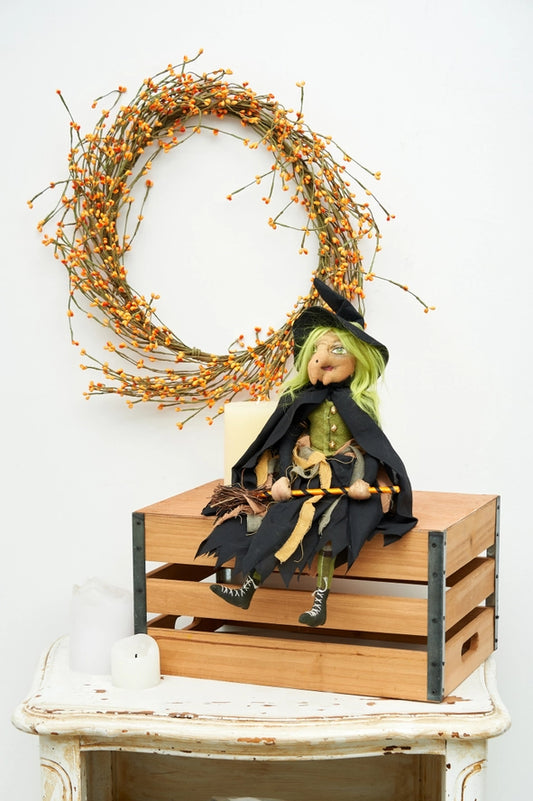 Hortense Witch Gathered Traditions Art Doll