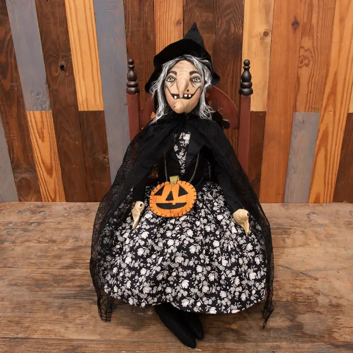 Hazel Witch Gathered Traditions Art Doll