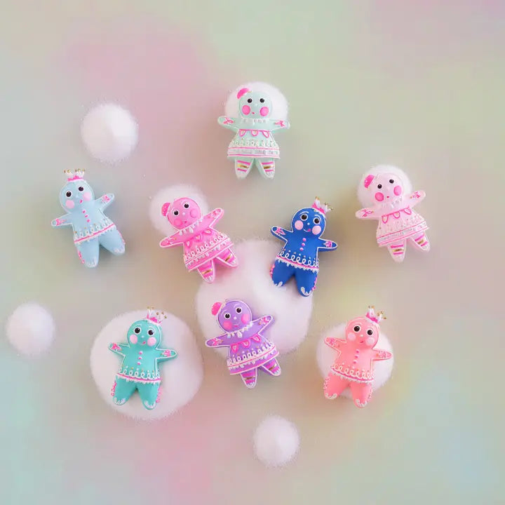 Glitterville the Gingers, Dippsy & Dough Rainbow Ornaments